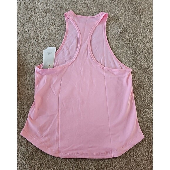 adidas Women's Tropic Tank Top Light Pink Size MEDIUM NEW $25 - Picture 2 of 4